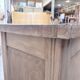 Walnut trade counter 2m5