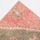 3x9 Peach Red Vintage Turkish Runner Rug, 91x274Cm SK20604