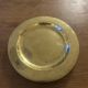Round brass plates