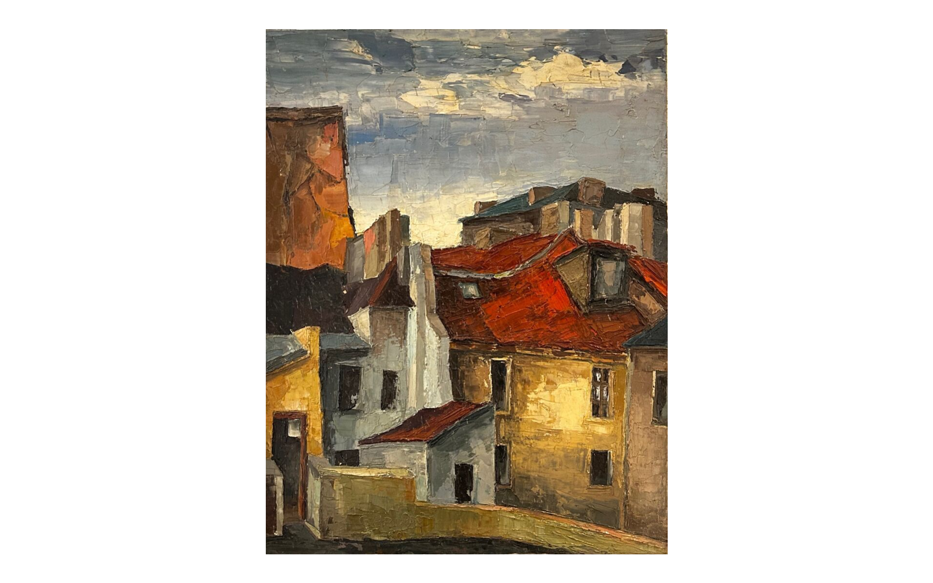 “The roofs of Paris” by Marius Jean Gardon