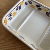 Bathroom set / earthenware soap dish Digoin Sarreguemines