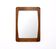 Vintage wooden mirror by Aksel Kjersgaard for Illums Bolighus, 1960s