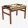 Scandinavian ottoman in teak, Sweden, 1950.