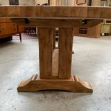 Farmhouse table and its 2 benches