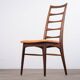 Lis Dining Chairs in Rosewood by Niels Koefoed, Denmark, 1960s, Set of 4