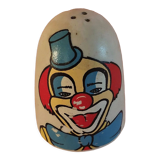 Advertising salt shaker Pinder and Uncle Ben's sandstone clown's head