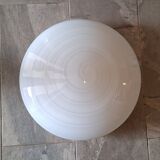 Plafonnier Plafoniera vintage en verre de Murano italien