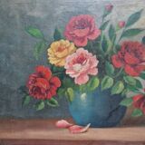 Flower painting table