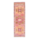 Vintage Turkish Hand-Knotted Wool Cotton Pink Runner 101x333