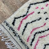 Handmade Moroccan Berber rug 255 X 146 CM
