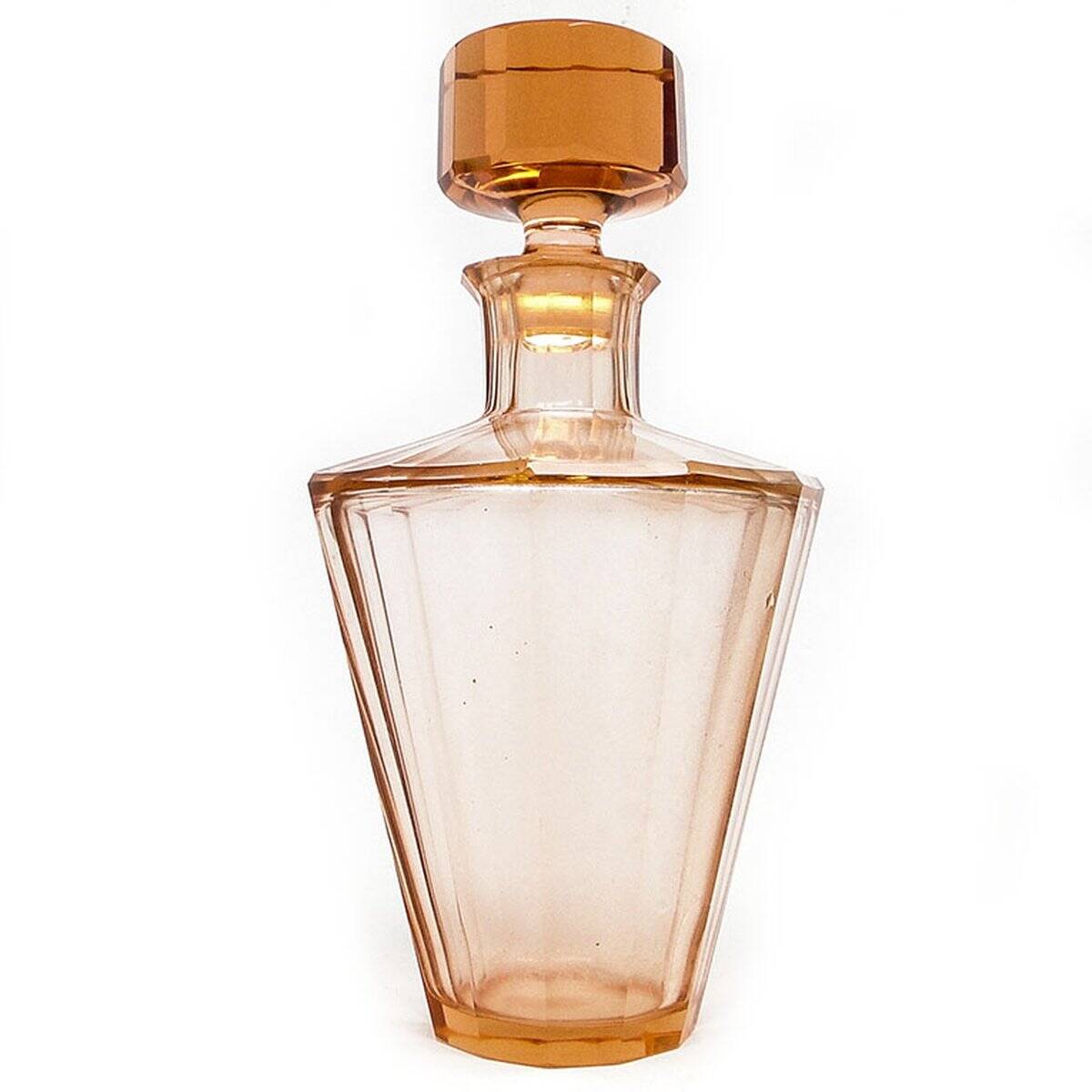 Art Deco carafe from Moser, Czechoslovakia, 1930s