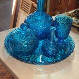 Service with blue absynte colbat Napoleon III