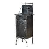 Iron bedside cabinet, 1910s