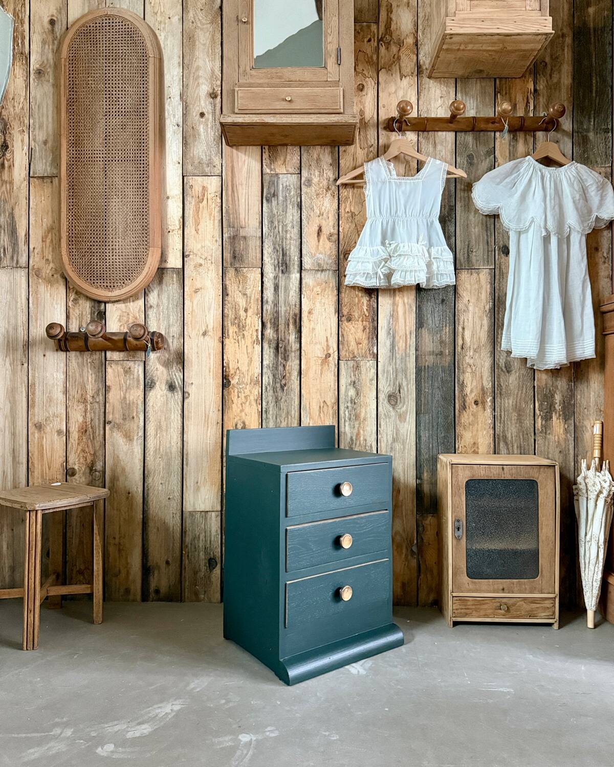 Art Deco bedside table