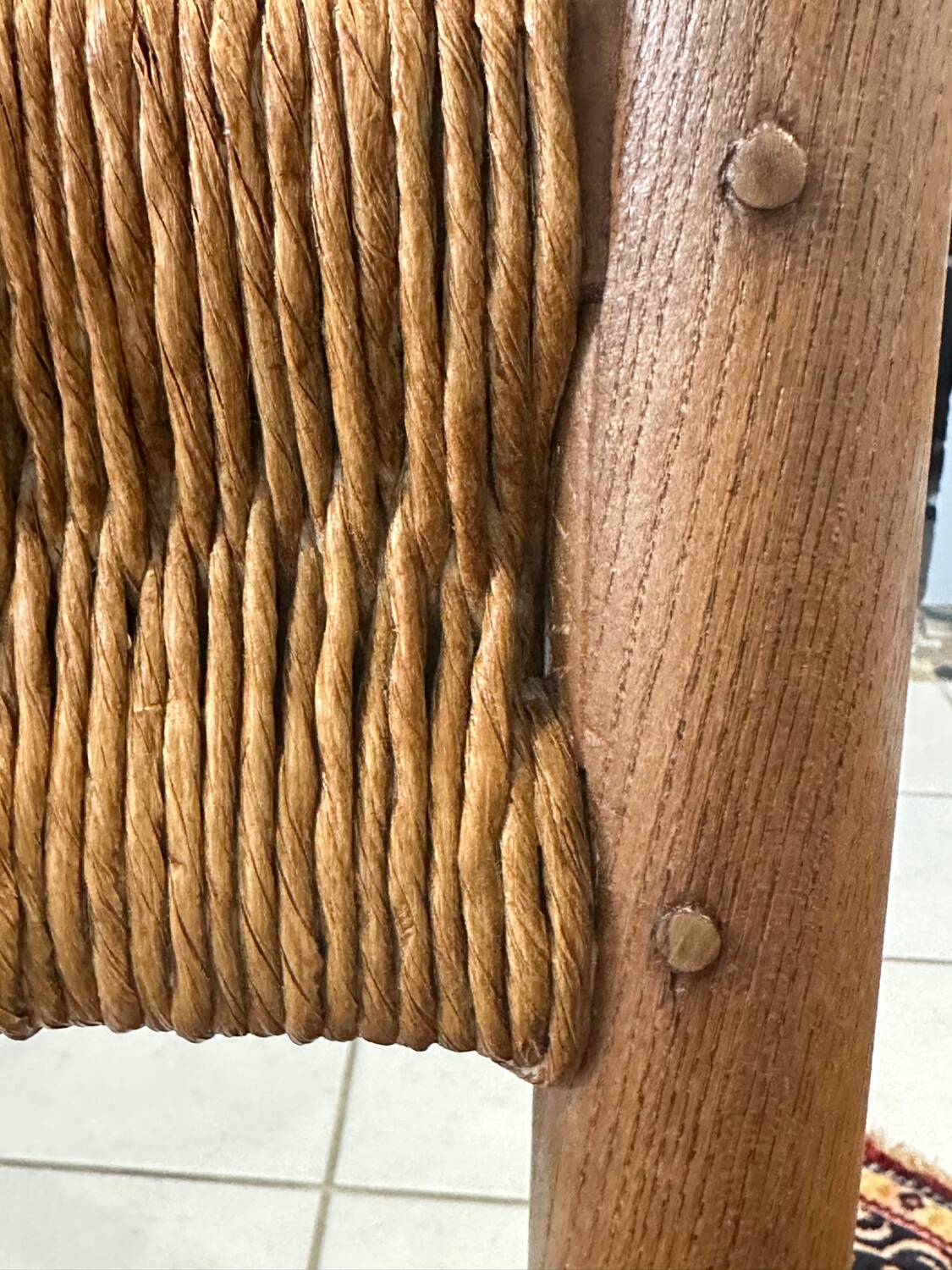 Set of 4 Méribel chairs by Charlotte Perriand 1950