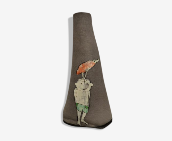 Vase contemporain poterie