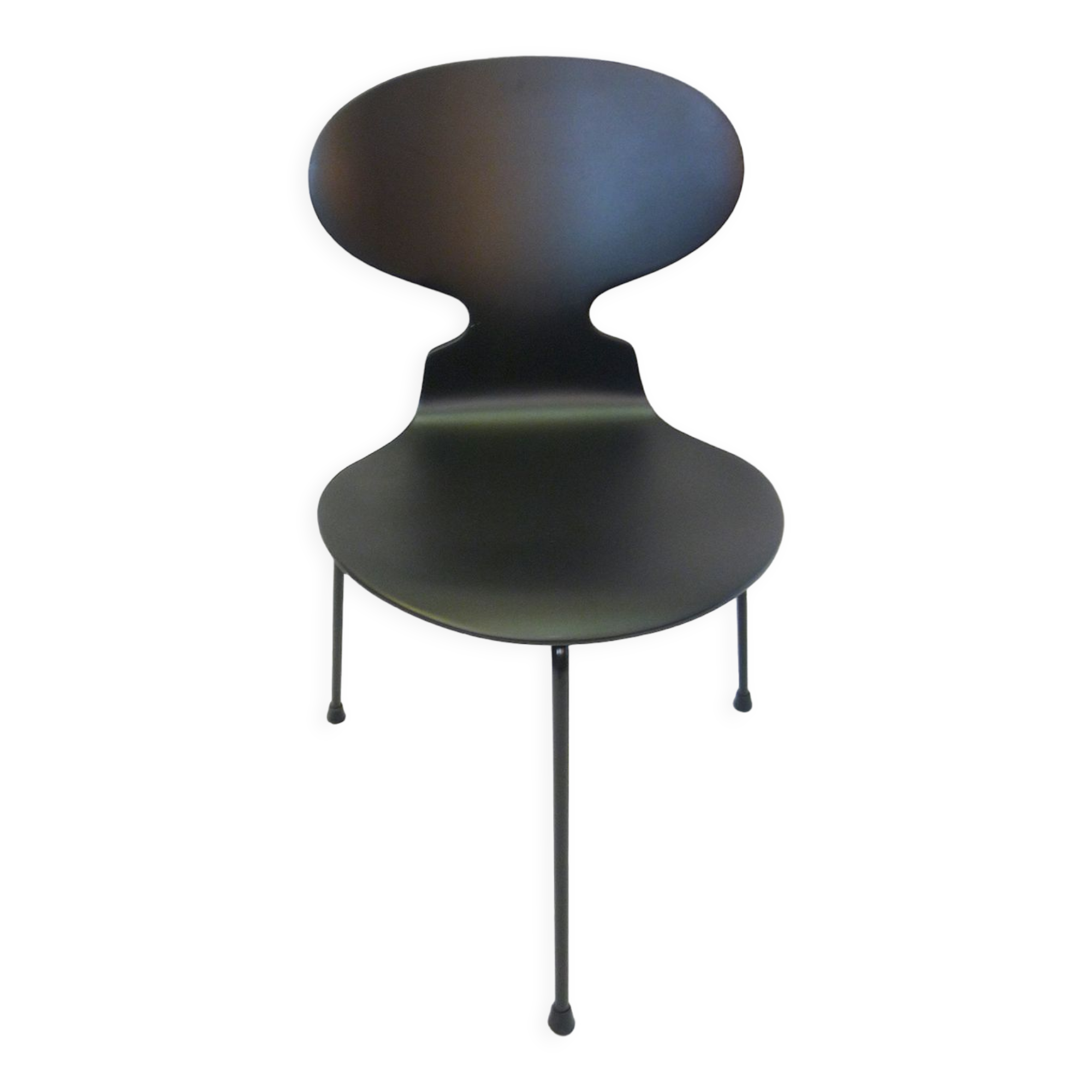 Chair Arne Jacobsen Mod. 3100 "Ant Chair" 3 legs black