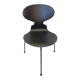 Chair Arne Jacobsen Mod. 3100 "Ant Chair" 3 legs black