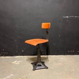 Industrial chair singer pietement eiffel adjustable
