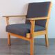 Hans Wegner GE-330 chair by Getama, Vintage Scandinavian 1960s