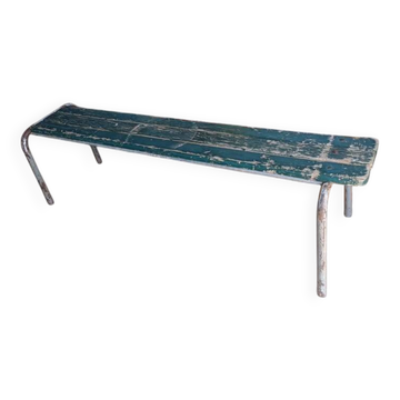 Ancien banc d'école/industriel