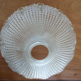 molded glass lampshade