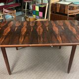 Scandinavian rosewood dining table from Rio