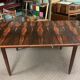 Scandinavian rosewood dining table from Rio