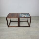 Danish coffee tables design Aksel Kjersgaard 60s vintage rosewood