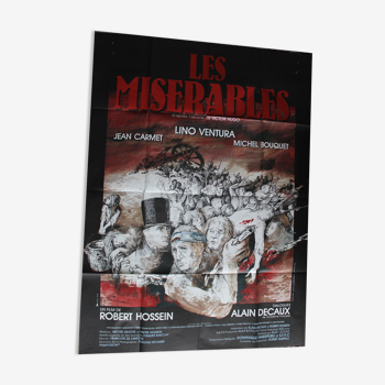 Affiche du film "Les Misérables"