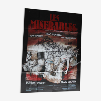Poster of the film "Les Misérables"