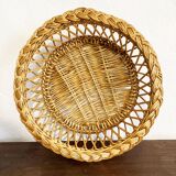 Duo of wicker baskets