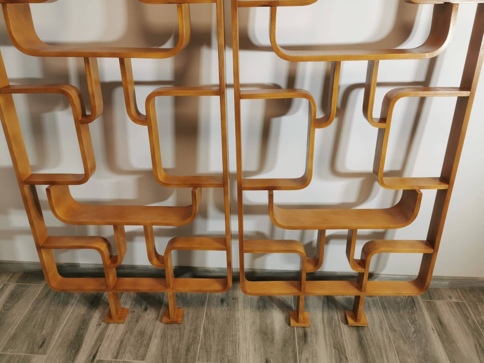 Room Dividers by Ludvik Volak for Drevopodnik Holesov, 1950s, Set of 2