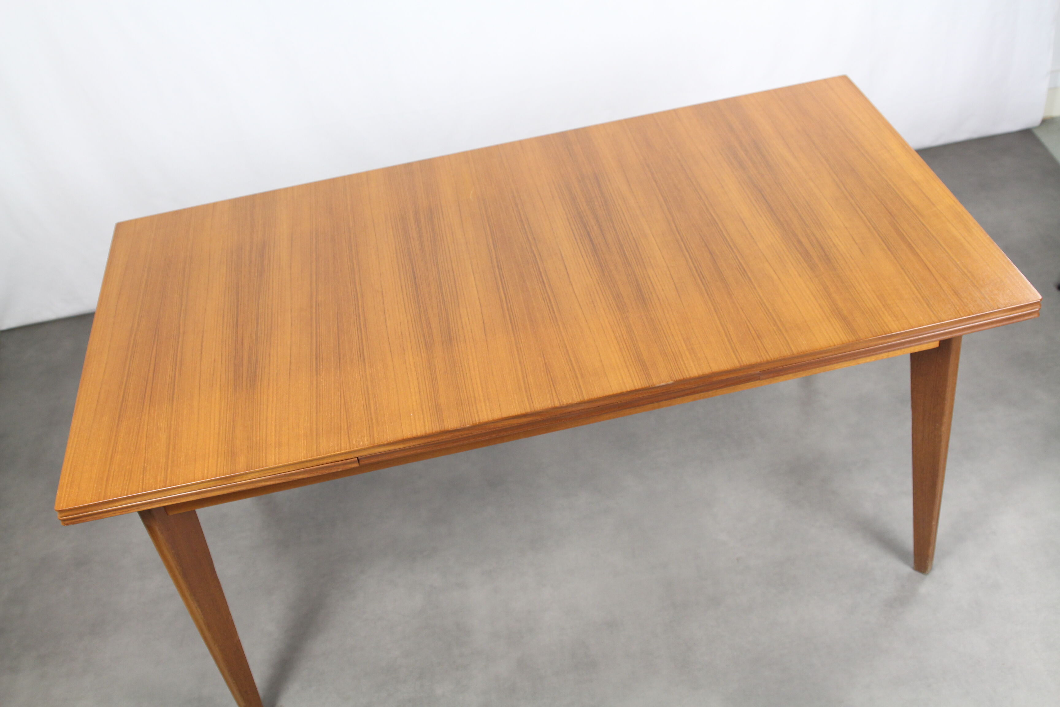 Rectangular table of meal Scandinavian teak