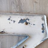Old metal sign letter