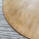 Oval farmhouse table oak 1960