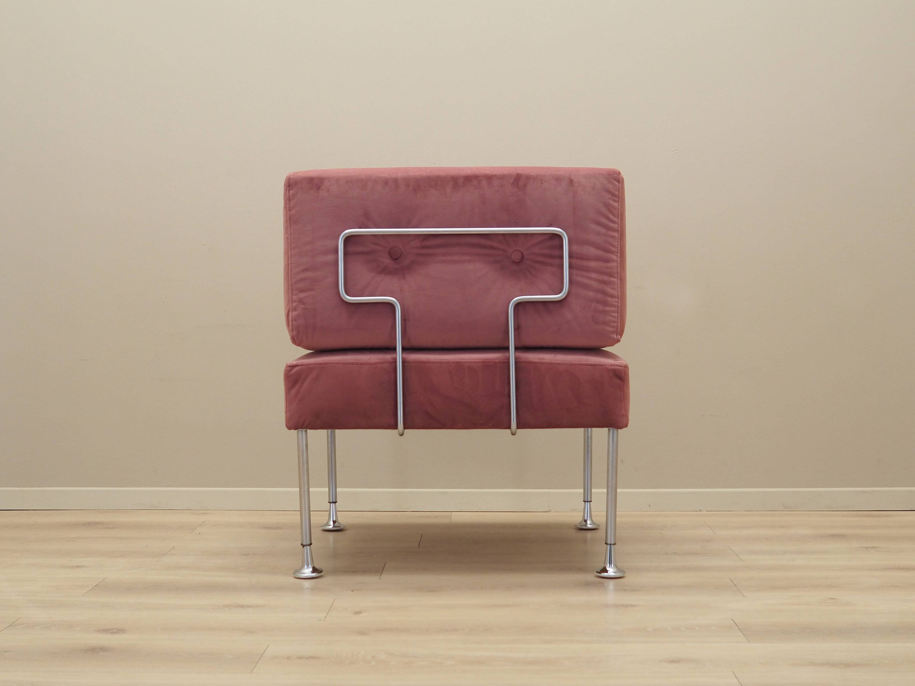 Fauteuil danois rose par Poul Cadovius, années 1960