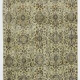 Turkish Anatolian Handmade Vintage Rug 200 cm x 121 cm