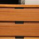 Vintage mahogany desk by Pierre Guariche edition Minvielle, 1960