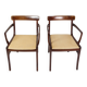 Set Of 2 Armchairs Model Runstedlund Made In Mahogany By Ole Wanscher From 1960s