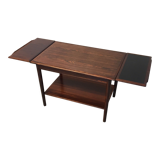 Danish extendable serving cart in palissander midcentury 1960s