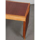 Bureau en chêne et acajou, travail français, 1950