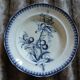 8 antique deep plates in ironstone