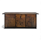 Enfilade in solid pine by Silvio Coppola