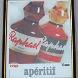 Advertising - St Raphael - Red - White - vintage