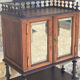 Napoleon III Style Mahogany Music Cabinet