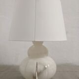 Alabaster ball lamp from the 60s/70s