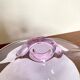 Murano - organic glass sculpture center bowl - Lilac