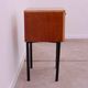 Mid-century bedside table by UP Závody, walnut nightstand with storage