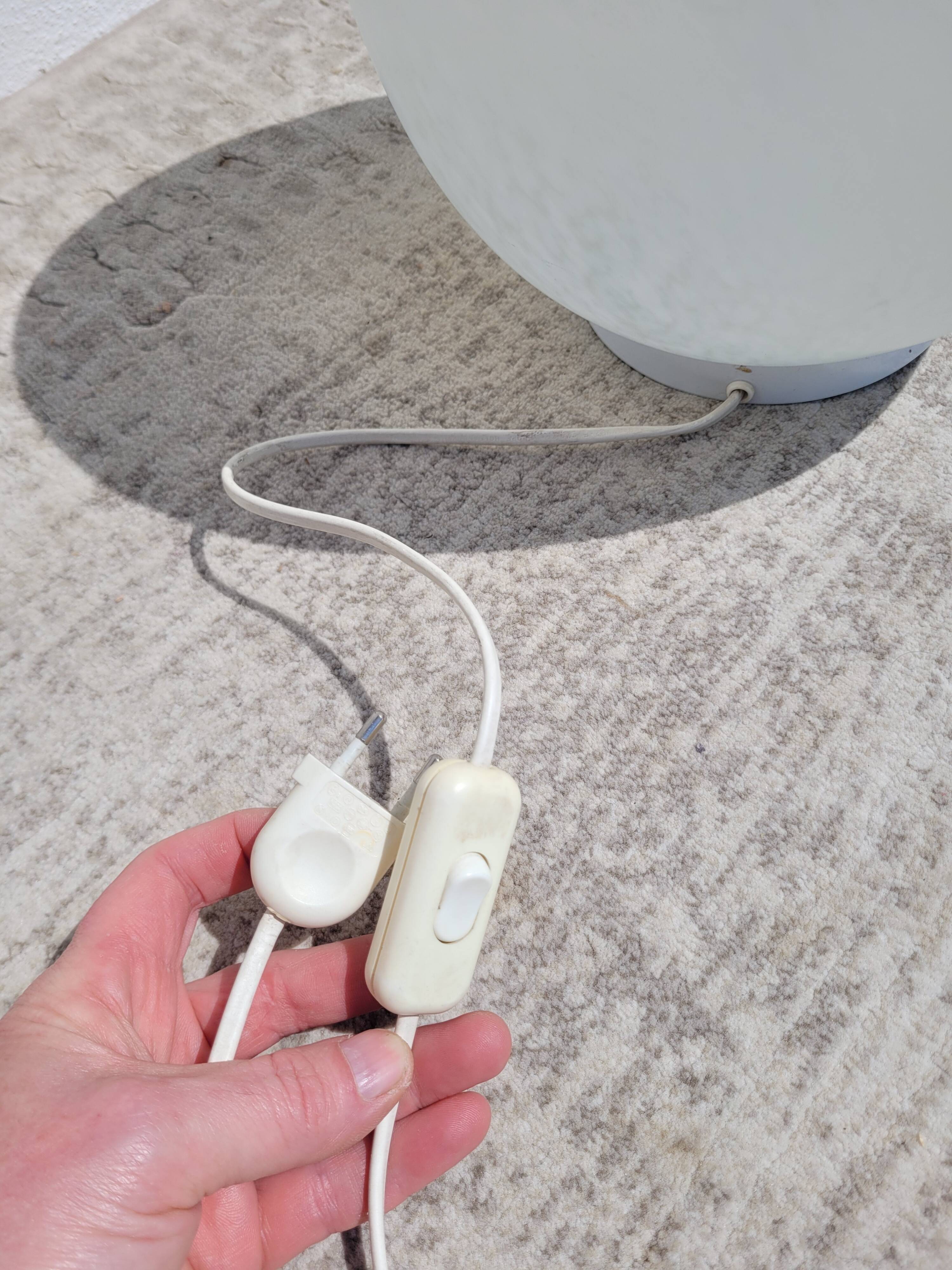 Large vintage egg lamp from the 80s